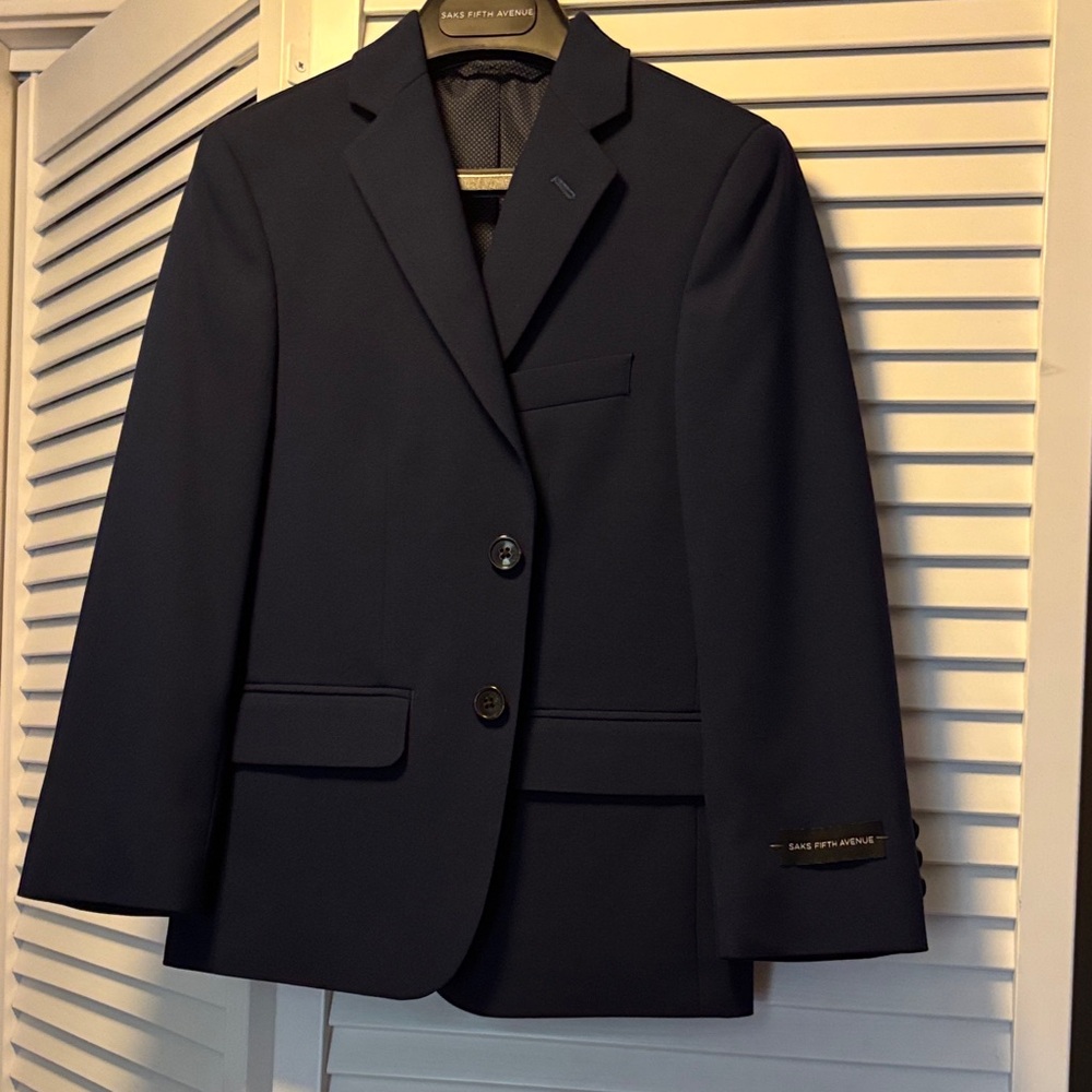 Saks Fifth Avenue Kids Navy Blazer